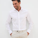 Slim Fit Luxury Stretch Weiss Test