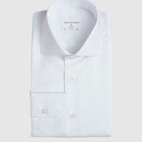 Slim Fit Twill Weiss