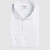 Slim Fit Prato Natural Stretch Weiss