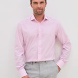 Classic Fit Mini Check Rosa