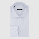 Classic Fit Streifen Hellblau