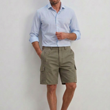 Classic Fit Piqué Ciel