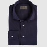 Classic Fit Piqué Navy