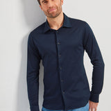 Classic Fit Jersey Navy