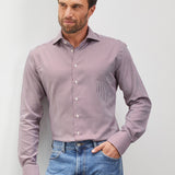 Classic Fit Dunkelrot