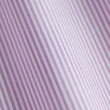 Classic Fit Streifen Lila Wrinkle Free